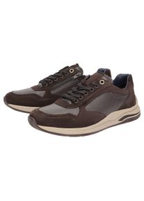 Sneaker Sioux "Turibio-713-J", Herren, Gr. 46,5 (UK 11,5), braun (dunkelbraun), Schuhe Sneaker