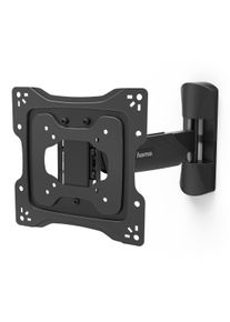 Hama TV-Wandhalterung "Wandhalterung (schwenkbar, neigbar,19"-48", VESA 200x200)", schwarz, Ger&auml;tehalterungen, mit Diebstahlschutz, TV-Wandhalterung