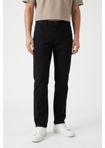 5-Pocket-Jeans, Herren, Gr. 44, L&auml;nge 30, schwarz schwarz raw, Denim/Jeans, Obermaterial: 72% Baumwolle, 26% Polyester, 2% Elasthan, Pioneer Authentic Jeans, regular fit lang, Jeans 5-Pocket-Jeans