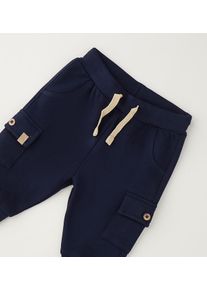 Outdoorhose IDO "BABY BOY TROUSERS", Jungen, Gr. 68, EURO-Gr&ouml;&szlig;en, blau (navy), 60% Baumwolle, 40% Polyester, Hosen Outdoorhose