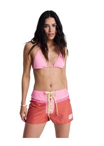 Boardshorts Roxy "The Cheeky Baby 2", Damen, Gr. XS, US-Gr&ouml;&szlig;en, rot (ginger spice), Obermaterial: 72% Microfaser, 18% Microfaser, 10% Walkfrottier., Badehosen Boardshorts