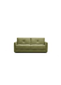 Schlafsofa Egoitaliano "DUCK, Made in Italy-Designsofa mit Dauerschlaffunktion, Breite 206 cm", pistazie, B:206cm H:85cm T:96cm, 100% Polyester, Sofas, Schlafsofa, Schlafcouch aus Luxus Microfaser mit komfortabler Matraze. 160x190 cm