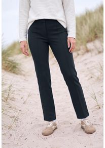 Bootcuthose Cecil "Style Toronto", Damen, Gr. XS (36), L&auml;nge 30, urban dunkelblau, Web, Obermaterial: 65% Viskose, 27% Polyamid, 8% Elasthan, unifarben, slim fit lang, Hosen Bootcuthose, im Slim Fit / Stretch-Viskose