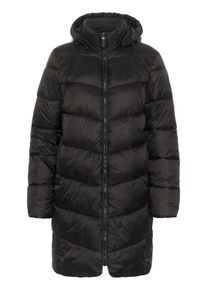 Wintermantel Kaffe "Damen Jacke KAsusanne", Damen, Gr. 44, schwarz (schwarz deep), Obermaterial: 100% Polyamid PA., M&auml;ntel Wintermantel