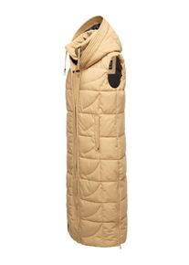 Steppweste Navahoo "Steppweste Brezelchen", Damen, Gr. XL, beige (sand), Obermaterial: 100% Polyester PES. Futter: 100% Polyester PES. 100% Polyester PES., Westen Steppweste