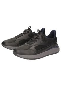 Sneaker Sioux "Rogerlino-701-H", Herren, Gr. 44.5 (UK 10), schwarz, Schuhe Sneaker