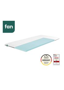 f.a.n. Topper FAN "fan Flex Side Clima", wei&szlig;, B:200cm H:6cm L:200cm, Bezug Topper: 100% Polyester, Topper, Topper, 6 cm hoch, Topper mit Aero-System