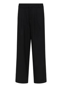 Marlene-Hose Kaffe "Damen Hose KAvaleria", Damen, Gr. 44, N-Gr, schwarz (schwarz deep), Obermaterial: 65% Polyester PES. 33% Viskose CV. 2% Elasthan EL., Hosen Marlene-Hose