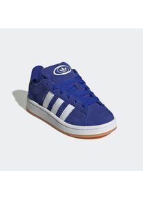 Sneaker adidas originals "CAMPUS 00S", M&auml;dchen, Gr. 31, blau (semi lucid blau, cloud wei&szlig;, gum 2), Leder, Synthetik, Schuhe Sneaker