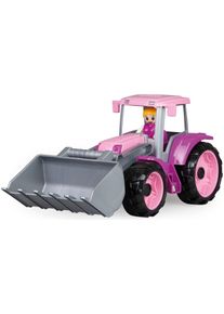 Spielzeug-Traktor LENA "Truxx, rosa", rosa, Spielzeugfahrzeuge, KinderB:15cm H:16,5cm T:34cm, Kunststoff, Spielzeug-Traktor, inklusive Spielfigur, Made in Europe, B:15cm H:16,5cm T:34cm