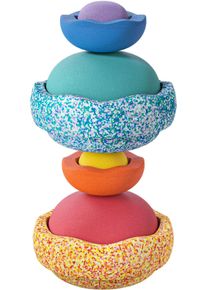 Balancetrainer STAPELSTEIN "Stapelstein Inside Set, 8 Teile", bunt (classic), Balancetrainer, Kinder, EPP (Expanded Polypropylene), Balancetrainer, Made in Germany