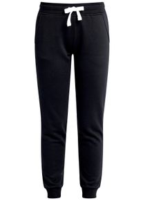 Sweathose oxmo "Sweathose OXOlivia", Damen, Gr. XL, N-Gr, schwarz, Obermaterial: 80% Polyester PES. 20% Baumwolle CO., Hosen Sweathose