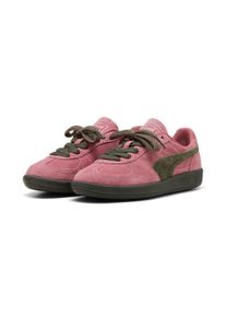 Sneaker Puma "PALERMO WINTER-READY WNS", Damen, Gr. 39, Textil, rosa (dusky rosewood, schwarz olive), Leder, unifarben, Schuhe Sneaker