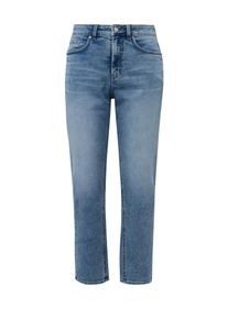 5-Pocket-Jeans S.OLIVER CURVE, Damen, Gr. 52, N-Gr, blau, Denim/Jeans, Obermaterial: 99% Baumwolle, 1% Elasthan, unifarben, normal lang, Jeans 5-Pocket-Jeans, mit Stretch / Gro&szlig;e Gr&ouml;&szlig;en