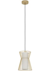 Eglo H&auml;ngeleuchte "MASETA", gold (goldfarben), &Oslash; 22,5 H: 110cm, 1 Stk., Leuchten, H&auml;ngeleuchte aus Stahl - exkl. E27 - 40W, H&auml;ngeleuchte