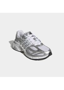 Sneaker adidas Sportswear "MEGAFLOW", Damen, Gr. 38,5, silber (cloud wei&szlig;, silber metallic, matte silber), Synthetik, Textil, Schuhe Sneaker