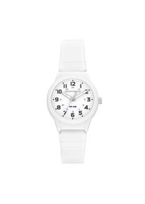 Quarzuhr Skechers "Basic Easy Read", wei&szlig; (wei&szlig;, wei&szlig;), Armbanduhren, Damen, wei&szlig;, Quarzuhr, Armbanduhr, Silikonarmband, analog