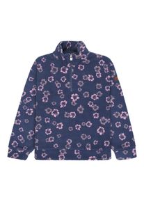 Fleecepullover Roxy "Calling All Mys", Kinder, Gr. 4(101-108cm), blau (vintage indigo shes cute big), Obermaterial: 100% Polyester., Sweatshirts Fleecepullover