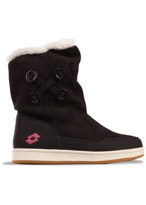 Winterboots Lotto, M&auml;dchen, Gr. 30, pink (schwarz, pink), Synthetik, mehrfarbig, Schuhe Winterboots, - mit kuschelig-w&auml;rmendem Innenfutter