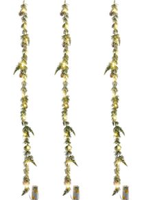 Kunstgirlande Creativ green "Zederngirlande", gr&uuml;n, L:110cm, Obermaterial: 100% Kunststoff, Kunstpflanzen, Kunstgirlande, mit Zapfen