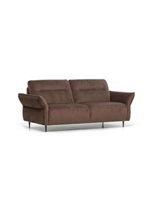 Schlafsofa Egoitaliano "EGO FLY, Made in Italy-Designsofa mit Dauerschlaffunktion,Breite 203cm", dunkelbraun, B:203cm H:90cm T:105cm, 100% Polyester, Sofas, Schlafsofa, Schlafsofa aus Luxus-Microfaser mit verstellbaren Armlehnen