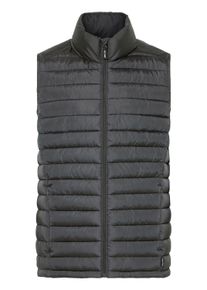 Steppweste Blend "Steppweste BHMRomic", Herren, Gr. S, grau (forged iron), Obermaterial: 100% Polyester PES., Westen Steppweste