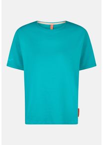 T-Shirt SALZHAUT "Shirt AMUSEERN", Damen, Gr. S, lagoon, Shirts T-Shirt