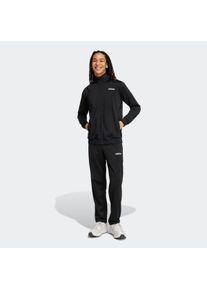 Trainingsanzug adidas Sportswear "ADIDAS LINEAR", Herren, Gr. M, schwarz, Obermaterial: 100% Polyester, Sportanz&uuml;ge Trainingsanzug