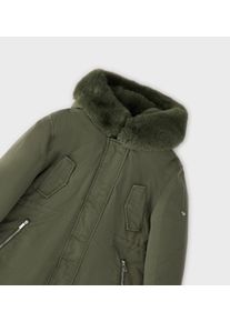 Outdoorjacke sarabanda "GIRL JACKET", M&auml;dchen, Gr. 164, army gr&uuml;n, 100% Baumwolle, Jacken Outdoorjacke