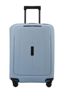 Hartschalen-Trolley Samsonite "ESSENS, verschiedene Gr&ouml;&szlig;en und Farben", Damen, Gr. B/H/T: 40cm x 55cm x 20cm 39 l, fog blau, Polypropylen, Strukturmuster, Koffer Hartschalen-Trolley, Unisex Koffer, mit mehreren F&auml;chern