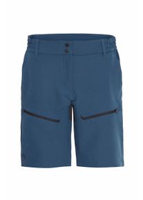 Trekkingshorts North Bend "Trekkingshorts NBAva W", Damen, Gr. 38, N-Gr, blau (sargasso sea), Obermaterial: 91% Polyester PES. 9% Elasthan EL., Hosen Trekkingshorts