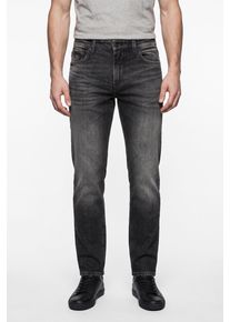Regular-fit-Jeans BOSS Orange "RE.MAINE BO", Herren, Gr. 40, L&auml;nge 34, grau (charcoal011), Denim/Jeans, Obermaterial: 99% Baumwolle, 1% Elasthan, unifarben, regular fit lang, Jeans Regular-fit-Jeans, mit normaler Leibh&ouml;he, Stretch-Denim