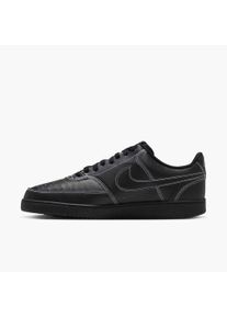 Sneaker Nike Sportswear "Court Vision Low Next Nature", Herren, Gr. 40, schwarz (schwarz, schwarz, wei&szlig;), Synthetik, Schuhe Sneaker, Design auf den Spuren des Air Force 1