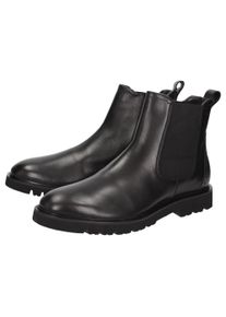 Stiefelette Sioux "Rogtanos-701-WF", Herren, Gr. 41 (UK 7), schwarz, Obermaterial: 100% Kalbsleder CAL. 100% Gummi rubber., Schuhe Stiefelette