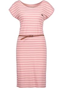 alife and kickin Sommerkleid ALIFE & KICKIN, Damen, Gr. XL, Normalgr&ouml;&szlig;en, rosa (candy), 65% Baumwolle, 35% Polyester, Rundhals, Kleider Sommerkleid