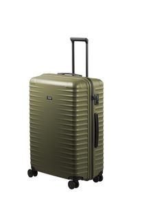 Trolley "UPGRADE Koffer Hartschale", Damen, Gr. B/H/T: 52cm x 75cm x 30cm 100 l, gr&uuml;n (forest gr&uuml;n), Polycarbonat, TITAN - MADE IN GERMANY, Koffer Trolley, mit kratzresistenter Oberfl&auml;che und cleverer Innenaufteilung