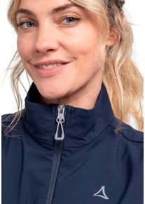 Sch&ouml;ffel Softshelljacke SCH&Ouml;FFEL "Softshell Jk Style Mirusha WMS", Damen, Gr. 40, blau (navy blazer), Obermaterial: 100% Polyester. Futter: 100% Polyester, Jacken Softshelljacke, wasser- und windabweisend, atmungsaktiv