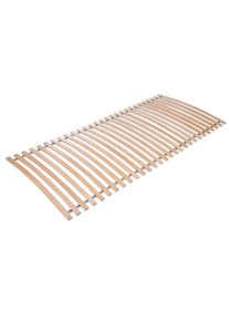 Rollrost Jekatex "Basic Comfort in 90x200 cm und weiteren Gr&ouml;&szlig;en erh&auml;ltlich", beige (wei&szlig;, neutral), B:90cm H:4cm L:200cm, Lattenroste, Rollrost, Belastbar bis 170kg