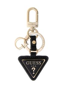 Schl&uuml;sselanh&auml;nger Guess "GILDA KEYRING", Damen, schwarz, Edelstahl, Schl&uuml;sselanh&auml;nger Schl&uuml;sselanh&auml;nger, Taschenanh&auml;nger, Bag Charm mit Hakenverschluss