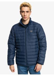 Outdoorjacke Quiksilver "Scaly", Herren, Gr. M, blau (navy blazer), [Hauptstoff] 100% Recyceltes Polyester, Jacken Outdoorjacke
