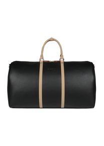Reisetasche Bugatti "Bugatti Damen ELLA - L", Damen, Gr. B/H/T: 31cm x 26cm onesize, schwarz, Polyurethan (PU), Taschen Reisetasche