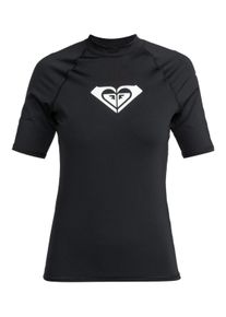 Rash Guard Roxy "Whole Hearted", Damen, Gr. XXL, grau (anthrazit), Obermaterial: 84% Polyester, 16% Elasthan., Shirts Rash Guard