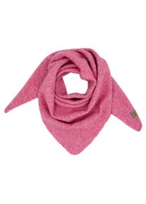 Dreieckstuch CAPO, Damen, pink, Strick, Kunstfaser, Modet&uuml;cher Dreieckstuch, dezente Melange-Optik, weich, w&auml;rmend