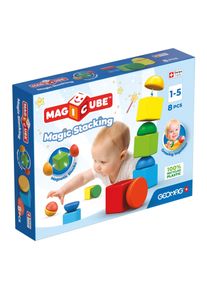 Magnetspielbausteine Geomag&trade; "Magicube Blocks RE Stacking (061)", bunt, Spielbausteine, Kinder, Kunststoff, Magnetspielbausteine, Made in Europe