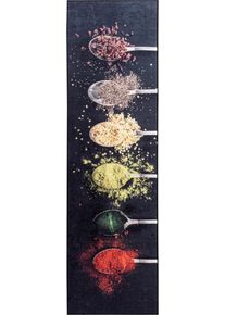 K&uuml;chenl&auml;ufer Sehrazat "Caimas 3003", multicolor, B:50cm H:6mm L:180cm, Polyester, Teppiche, K&uuml;chenl&auml;ufer, Bedruckt