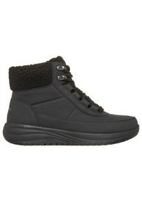 Winterboots Skechers "ON-THE-GO STELLAR-", Damen, Gr. 41, Warmfutter, schwarz (schwarz unifarben), Lederimitat, Schuhe Winterboots, Schn&uuml;rboots, High-Top-Sneaker mit waterproof
