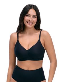 Bustier MAGIC BODYFASHION, Damen, Gr. XL, N-Gr, schwarz, Obermaterial: 58% Polyamid, 42% Elasthan, BHs Bustier