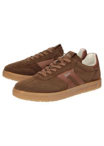 Sneaker Sioux "Tedroso-713", Herren, Gr. 45 (UK 10 1/2), braun, Schuhe Sneaker
