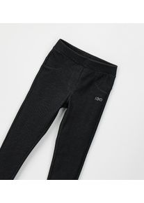 Outdoorhose IDO "GIRL TROUSERS", M&auml;dchen, Gr. 176, EURO-Gr&ouml;&szlig;en, schwarz, 66% Baumwolle, 28% Polyester, 6% Elastan, Hosen Outdoorhose