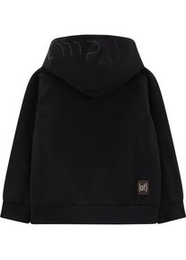 Kapuzenpullover CMP "KID G SWEAT FIX HOOD", M&auml;dchen, Gr. 176, nero, Obermaterial: 80% Baumwolle, 20% Polyester, Pullover Kapuzenpullover, f&uuml;r Kinder, mit Kapuze, aus Baumwolle und Polyester